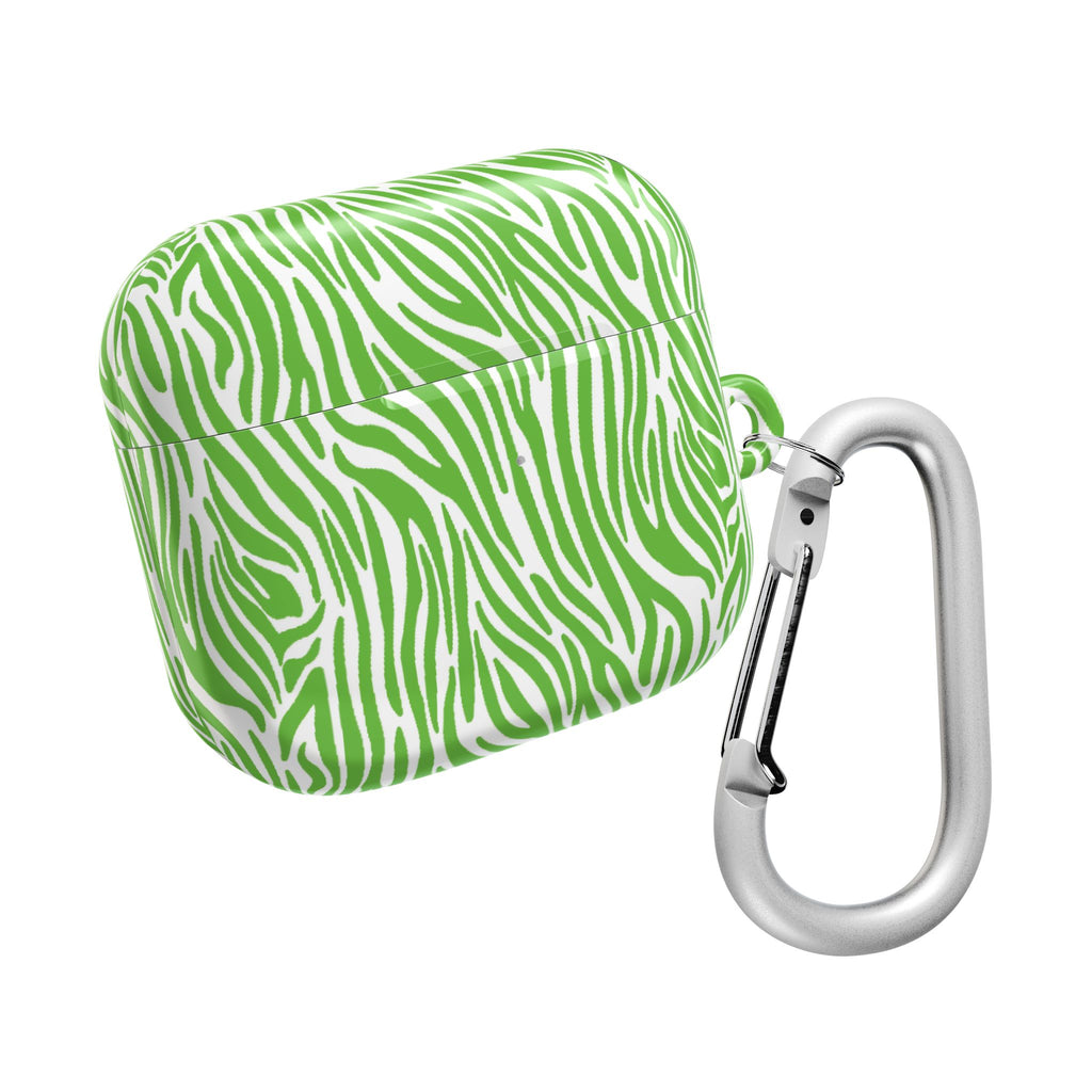 Green Zebra AirPod Cases