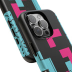 Retro Blocks LOVE Tough Case for iPhone, Galaxy or Google Pixel