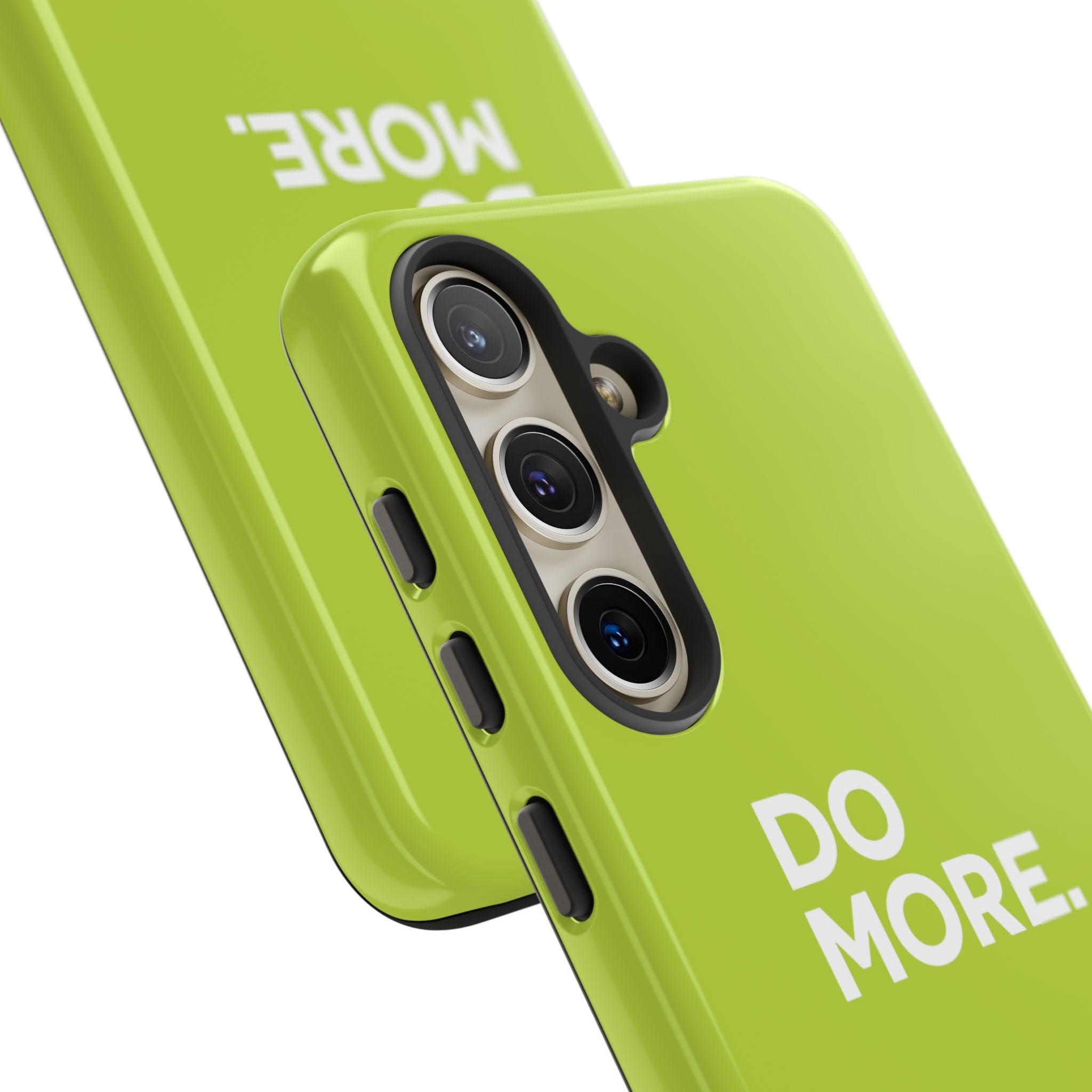 Do More (Neon Yellow) Tough Phone Case for iPhone, Galaxy or Google Pixel