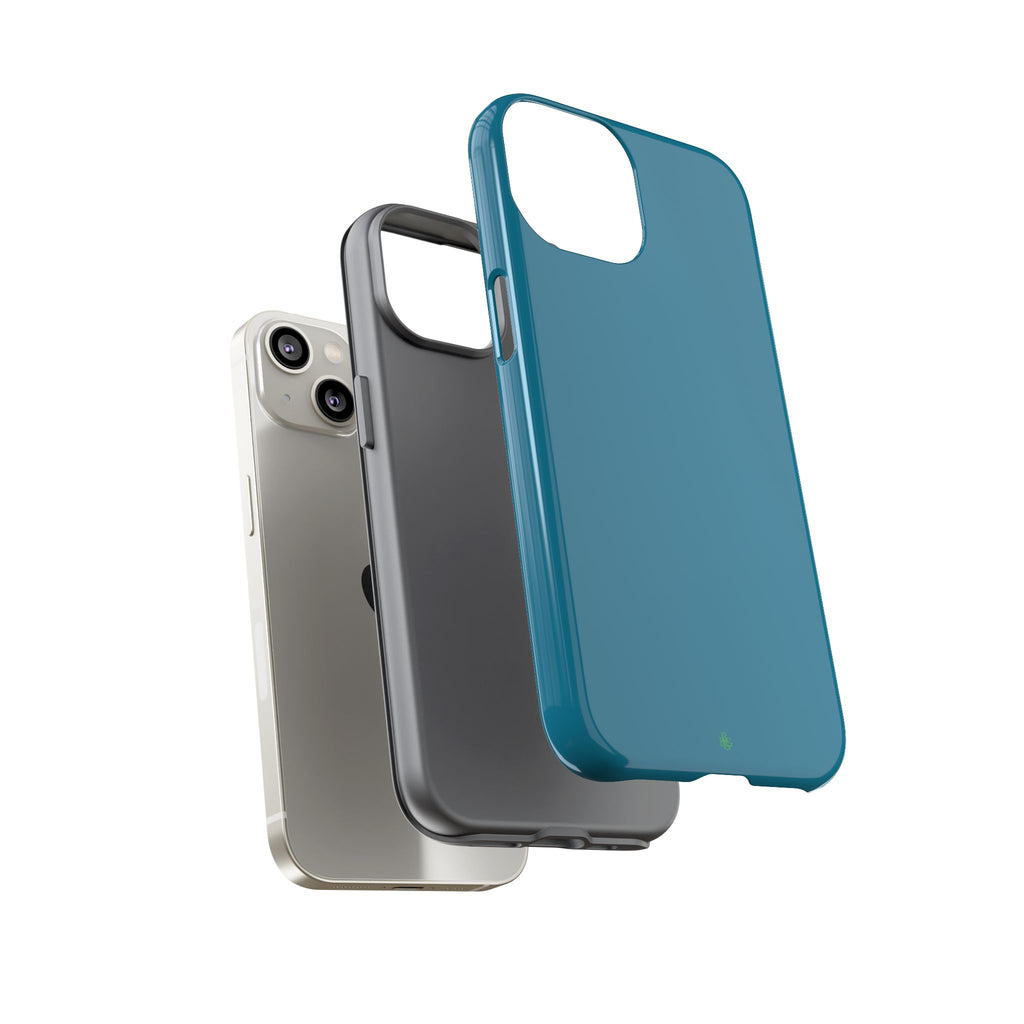 Teal Green RG Tough Phone Case for iPhone, Galaxy, or Google Pixel