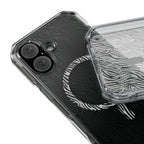 Zebra Magnetic iPhone 14, 15, 16 Series Clear Impact Cases