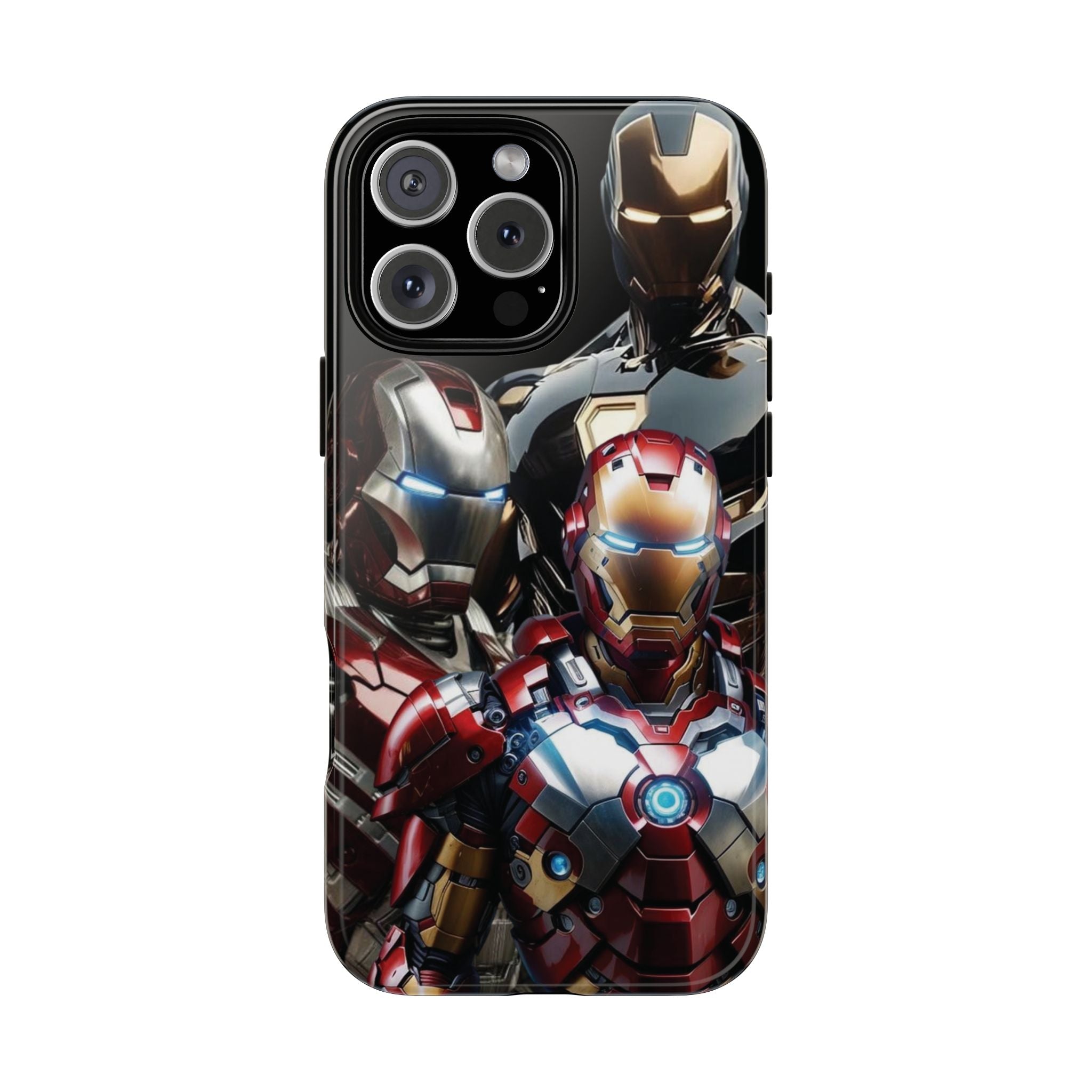 Iron Man Tough Phone Case for iPhone, Galaxy, or Google Pixel