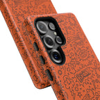 Wow Orange Tough Case for iPhone, Galaxy, or Google Pixel
