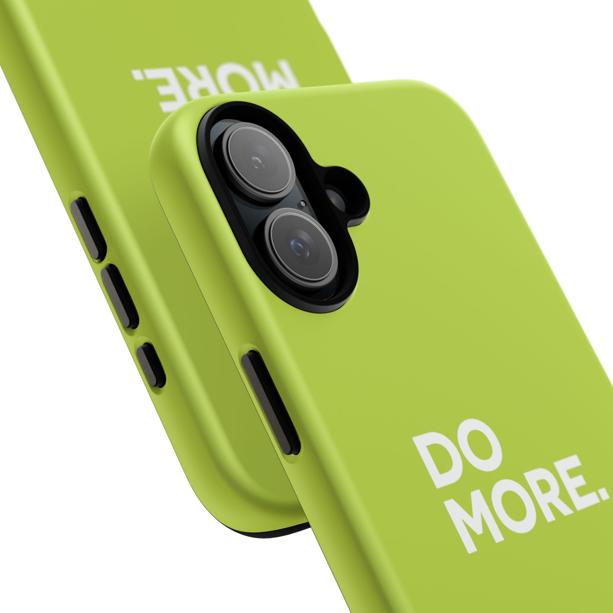 Do More (Neon Yellow) Tough Phone Case for iPhone, Galaxy or Google Pixel