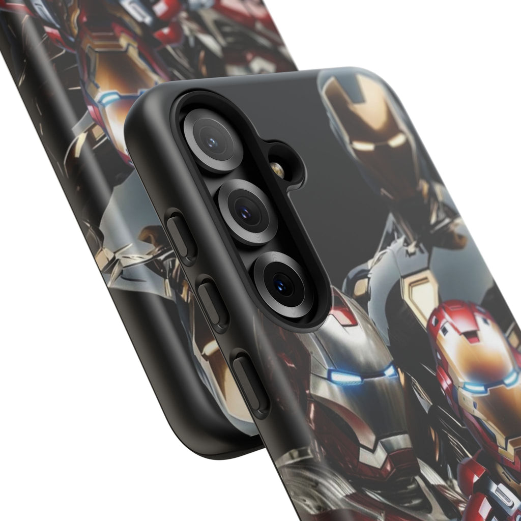 Iron Man Tough Phone Case for iPhone, Galaxy, or Google Pixel