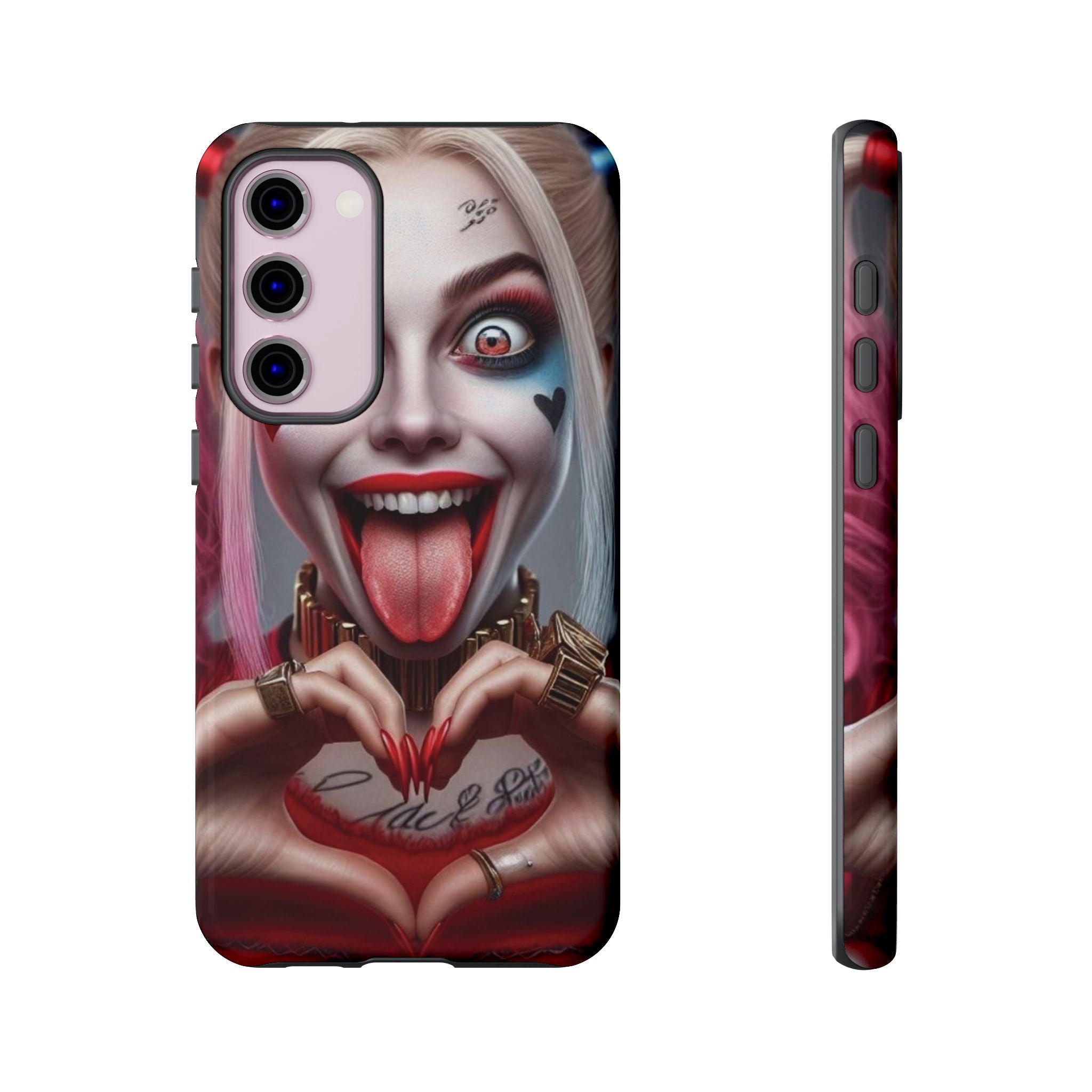Harley Quinn Tough Phone Case for iPhone, Galaxy, or Google Pixel