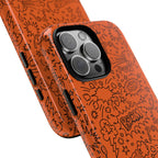 Wow Orange Tough Case for iPhone, Galaxy, or Google Pixel