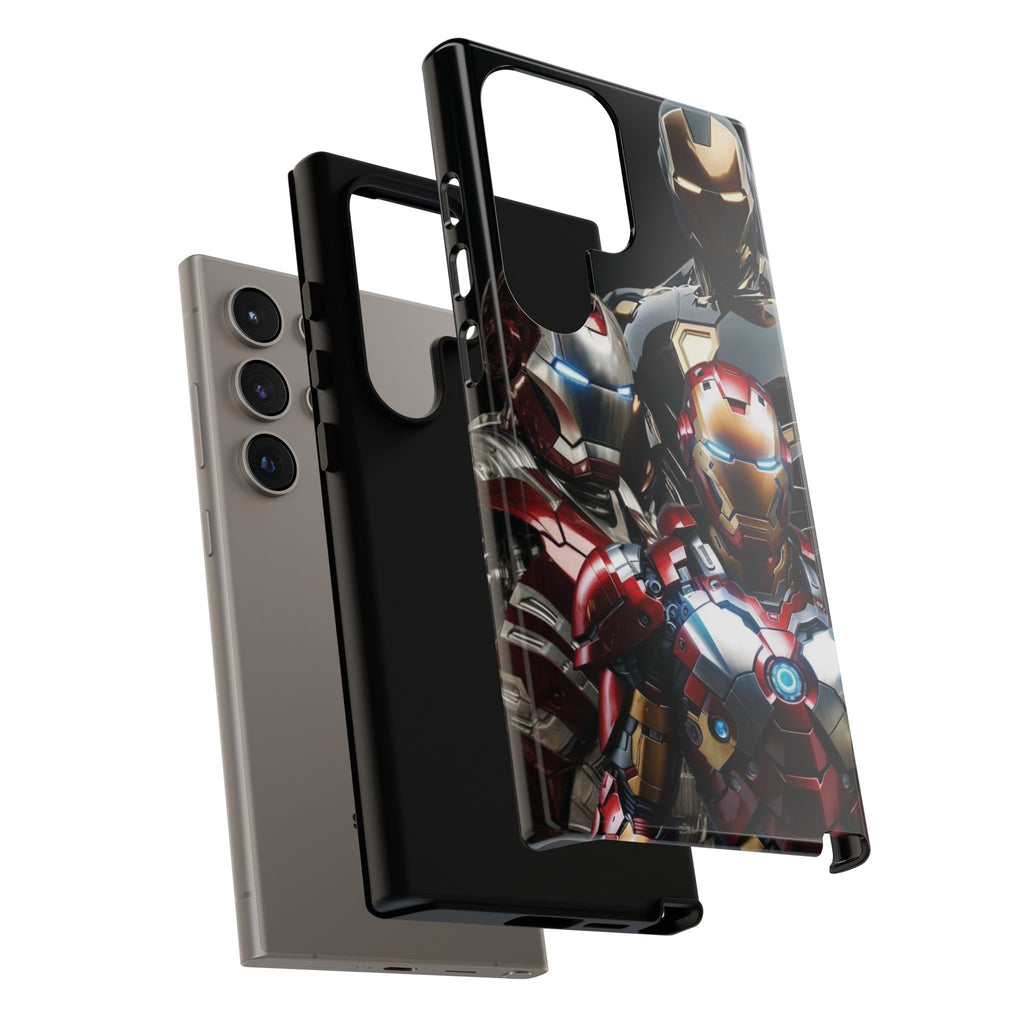 Iron Man Tough Phone Case for iPhone, Galaxy, or Google Pixel