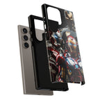 Iron Man Tough Phone Case for iPhone, Galaxy, or Google Pixel