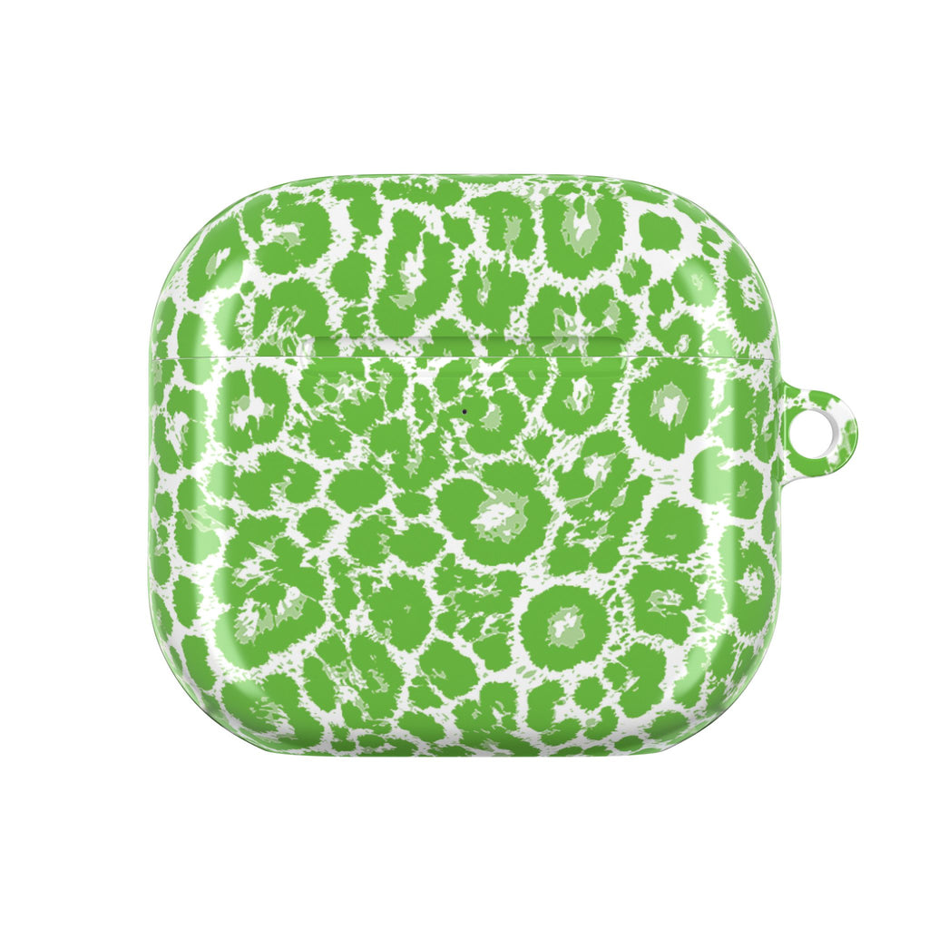 Green Leopard AirPod Cases
