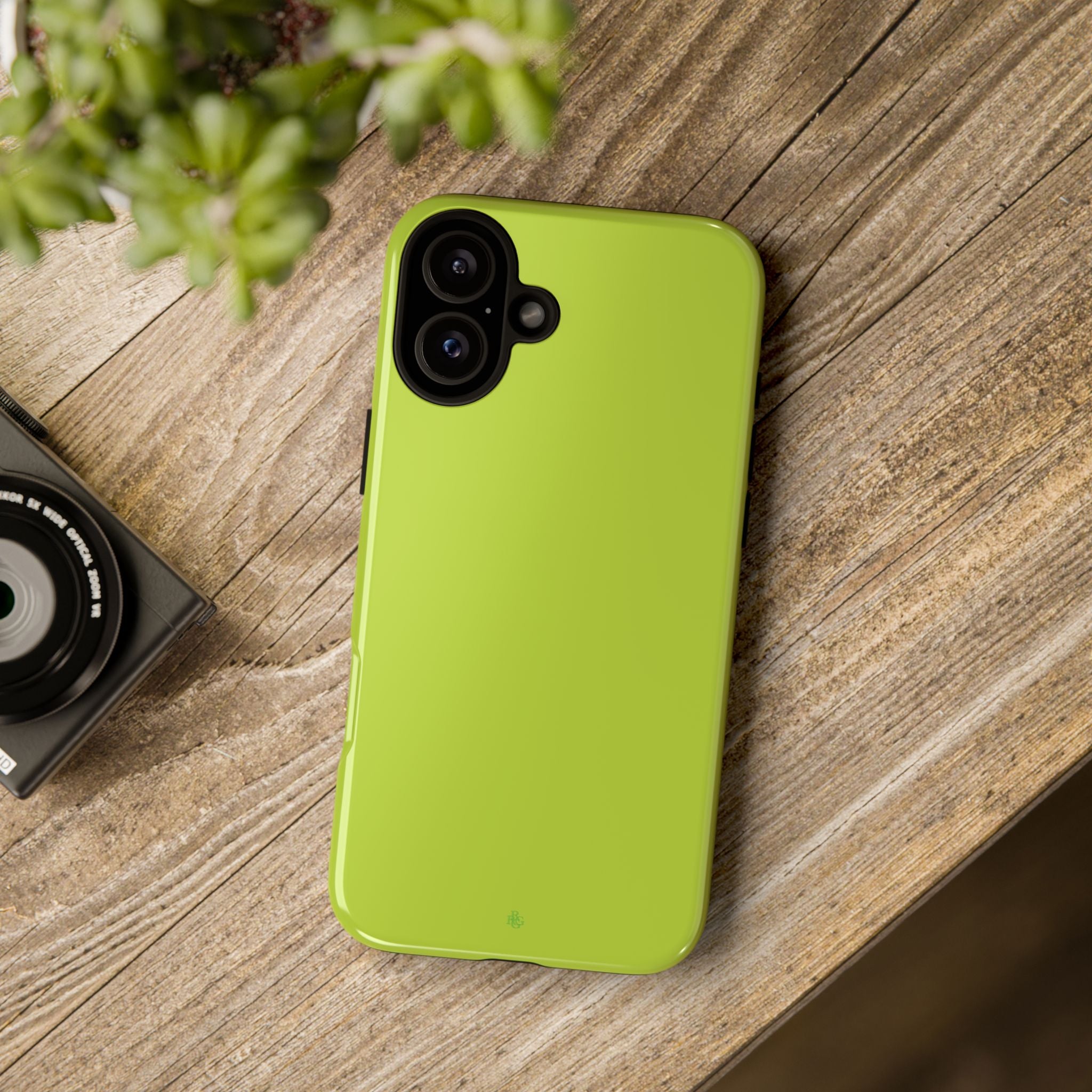 Neon Yellow RG Tough Case for iPhone, Galaxy, or Google Pixel