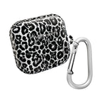 Leopard Black and White AirPod Cases