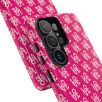 Vibrant Pink LOVE Tough Case iPhone, Galaxy, or Google Pixel