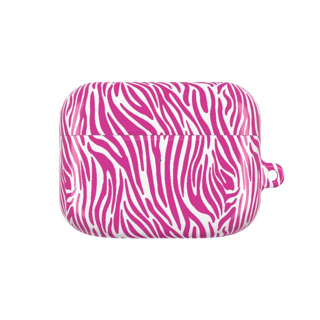Pink Zebra AirPod Cases