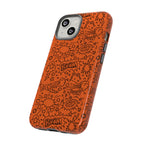 Wow Orange Tough Case for iPhone, Galaxy, or Google Pixel