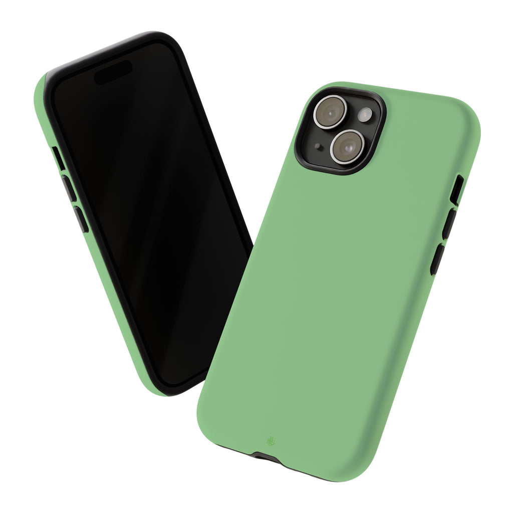 Mint Green Tough Phone Case for iPhone, Galaxy, or Google Pixel