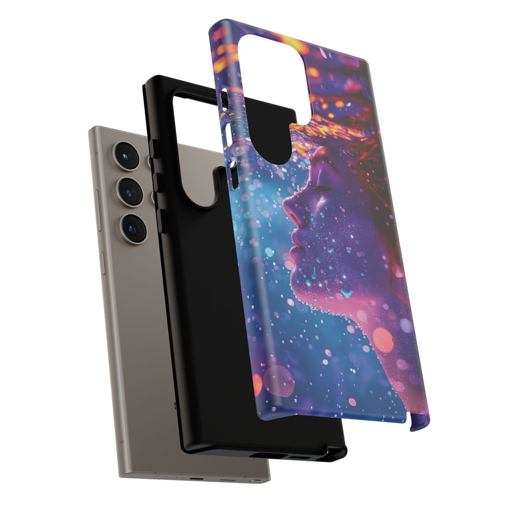 Meditating Underwater Tough Phone Case for iPhone, Galaxy, or Google Pixel