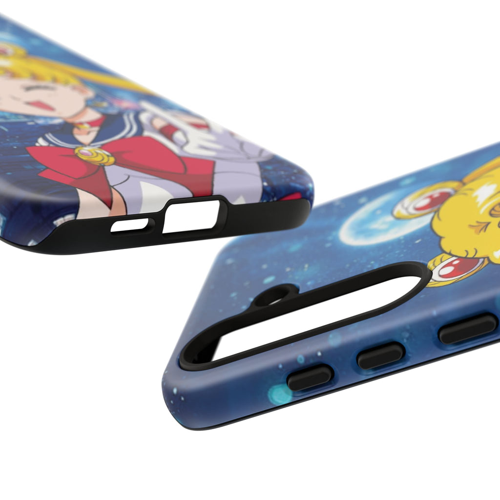 Blue S Moon Tough Case for iPhone, Galaxy, or Google Pixel