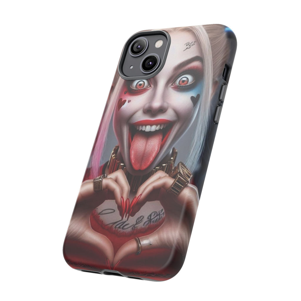 Harley Quinn Tough Phone Case for iPhone, Galaxy, or Google Pixel