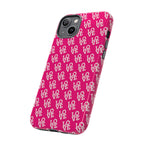 Vibrant Pink LOVE Tough Case iPhone, Galaxy, or Google Pixel