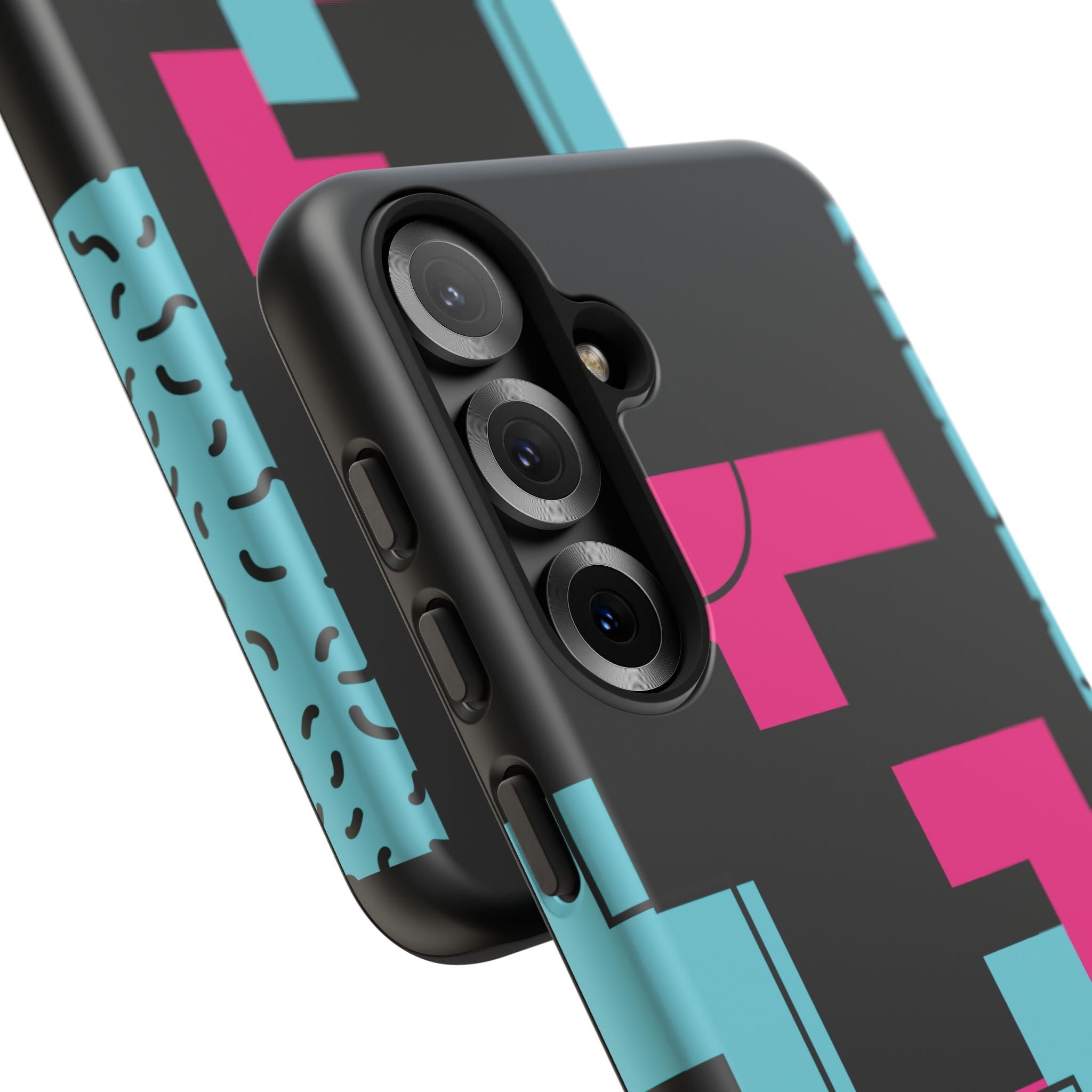Retro Blocks LOVE Tough Case for iPhone, Galaxy or Google Pixel