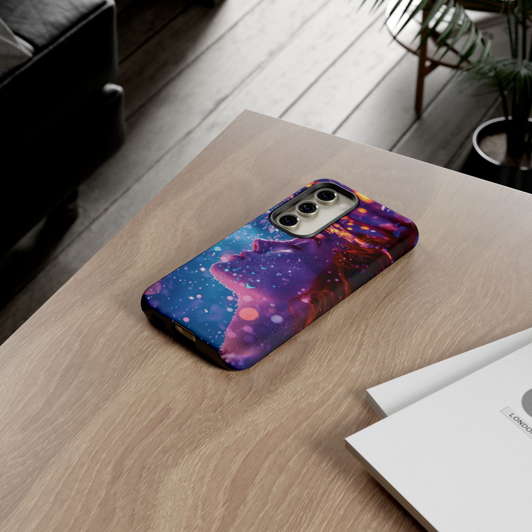 Meditating Underwater Tough Phone Case for iPhone, Galaxy, or Google Pixel