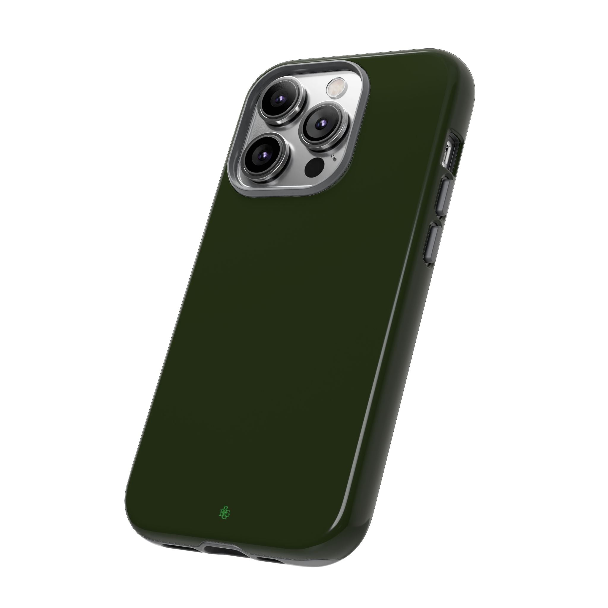 Olive Green Tough Phone Case for iPhone, Galaxy and Google Pixel