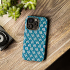 LOVE Teal Green Tough Phone Case iPhone, Galaxy, or Google Pixel