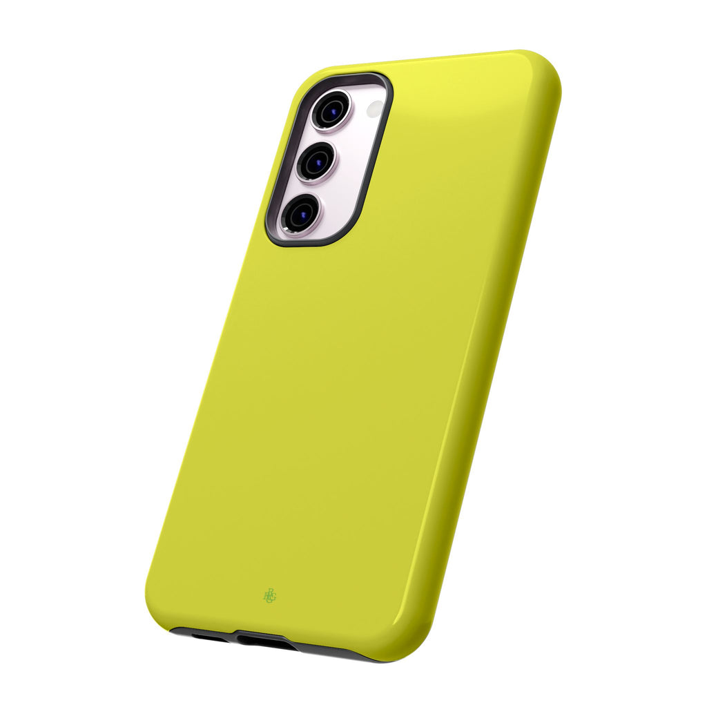 Yellow RG Tough Phone Case for iPhone, Galaxy, or Google Pixel