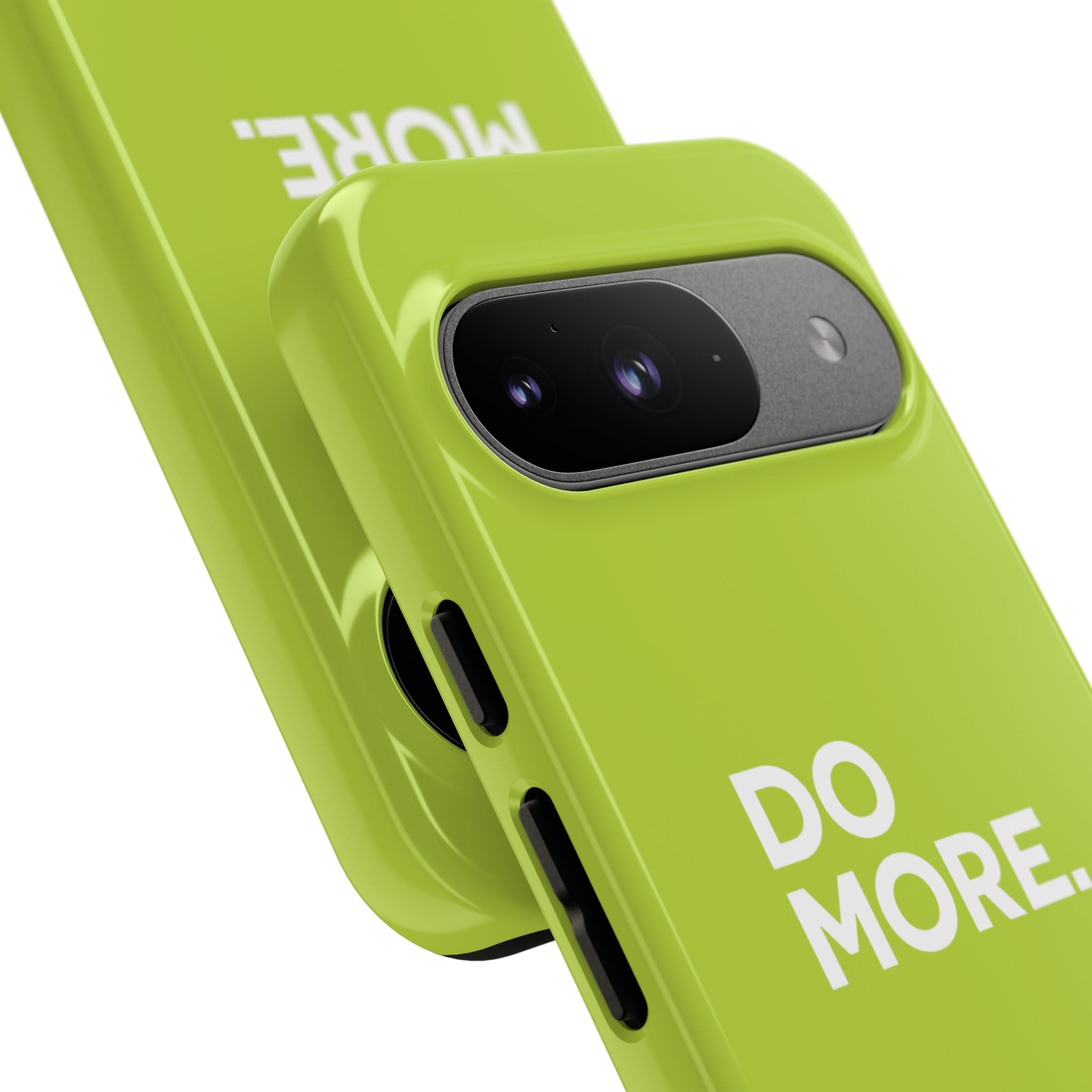 Do More (Neon Yellow) Tough Phone Case for iPhone, Galaxy or Google Pixel