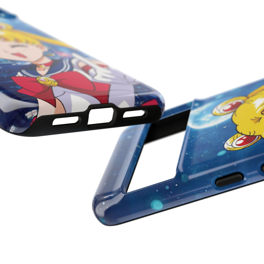 Blue S Moon Tough Case for iPhone, Galaxy, or Google Pixel