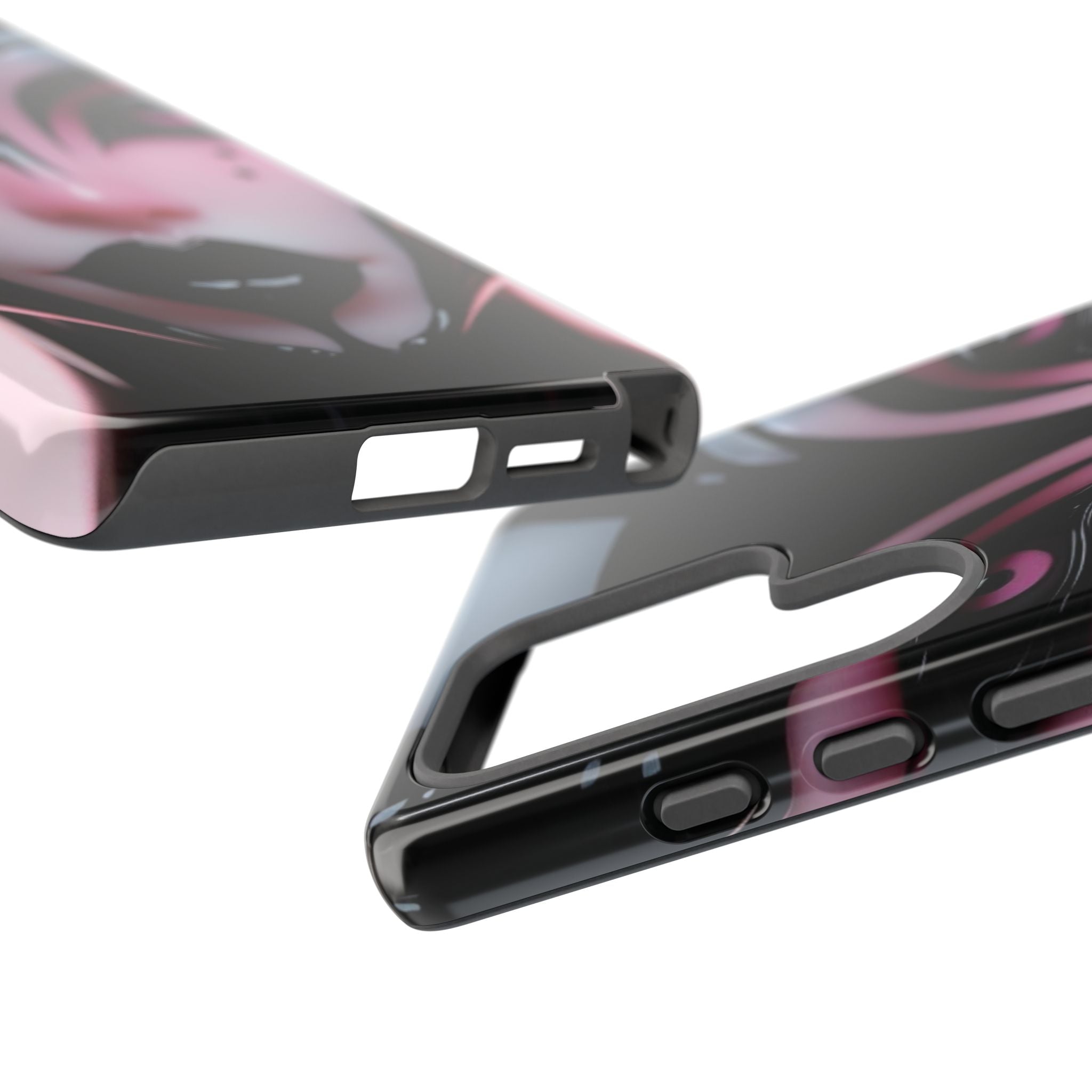 Pink Alien Tough Phone Case for iPhone, Galaxy, or Google Pixel