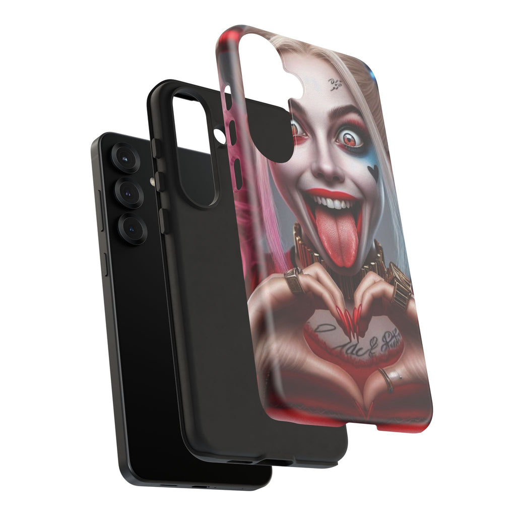 Harley Quinn Tough Phone Case for iPhone, Galaxy, or Google Pixel