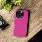 Neon Pink RG Tough Phone Case for iPhone, Galaxy, or Google Pixel