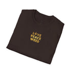 Love Peace W** Unisex Softstyle T-Shirt