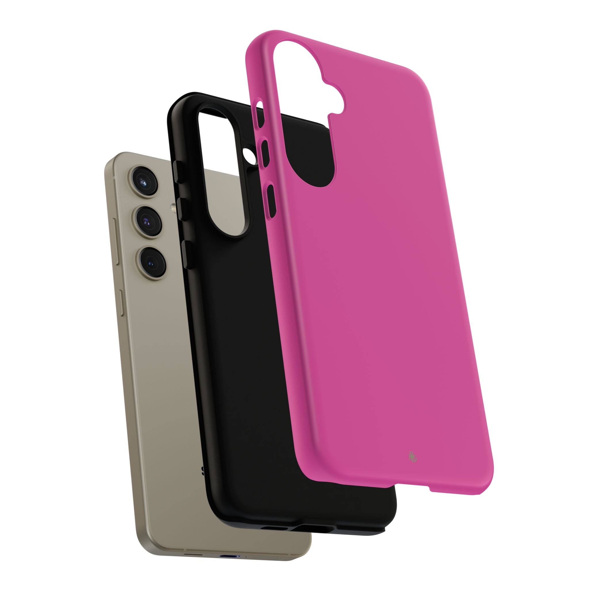 Neon Pink RG Tough Phone Case for iPhone, Galaxy, or Google Pixel