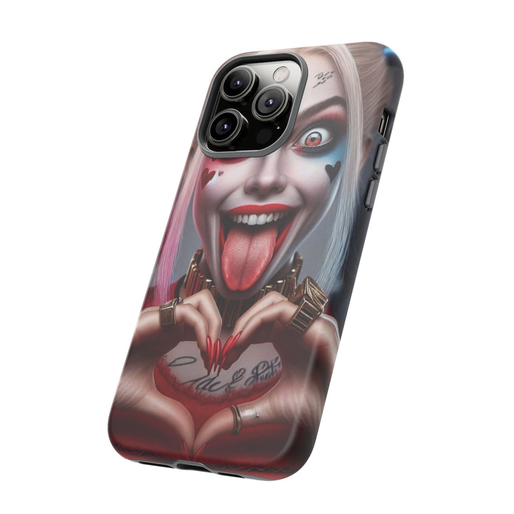 Harley Quinn Tough Phone Case for iPhone, Galaxy, or Google Pixel
