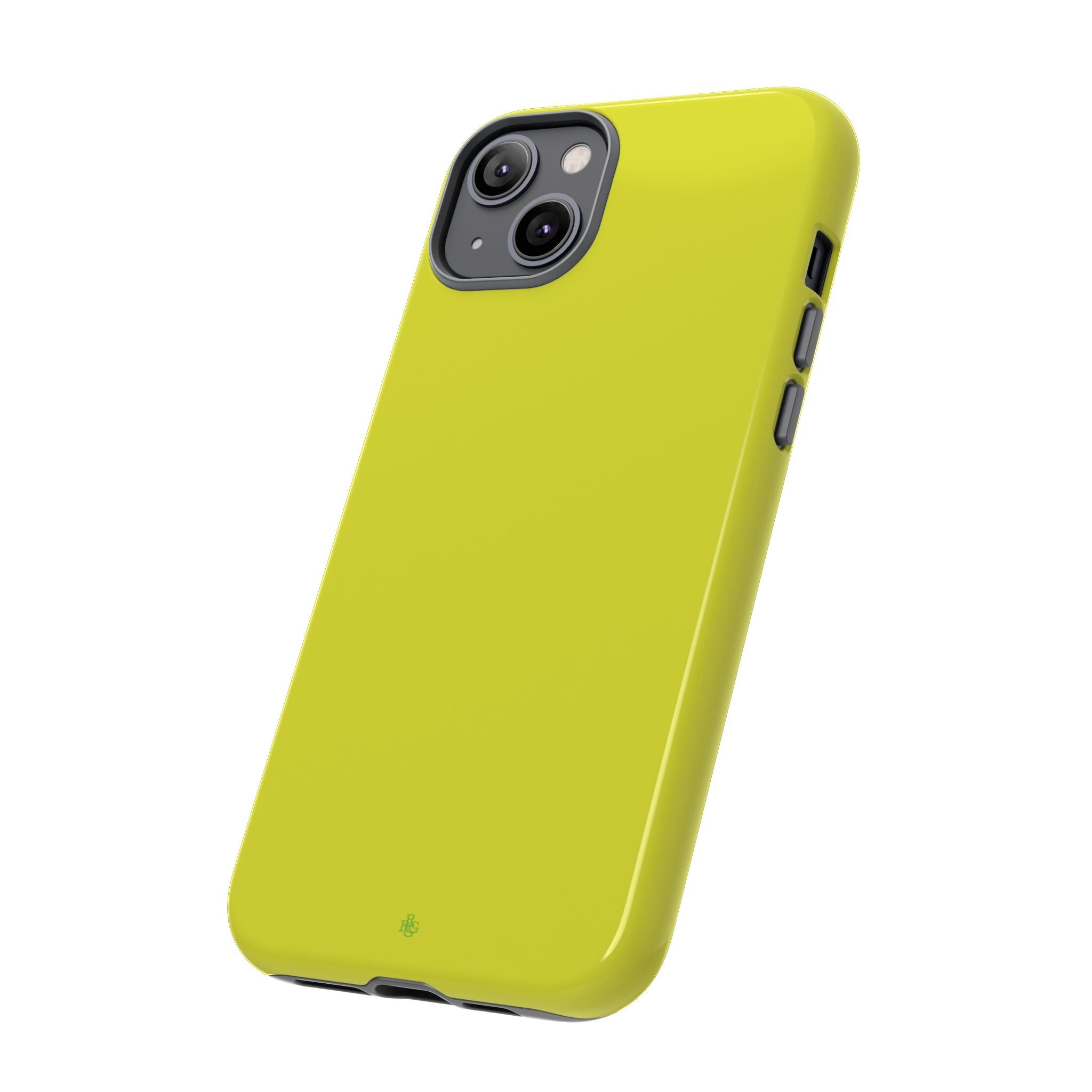 Yellow RG Tough Phone Case for iPhone, Galaxy, or Google Pixel