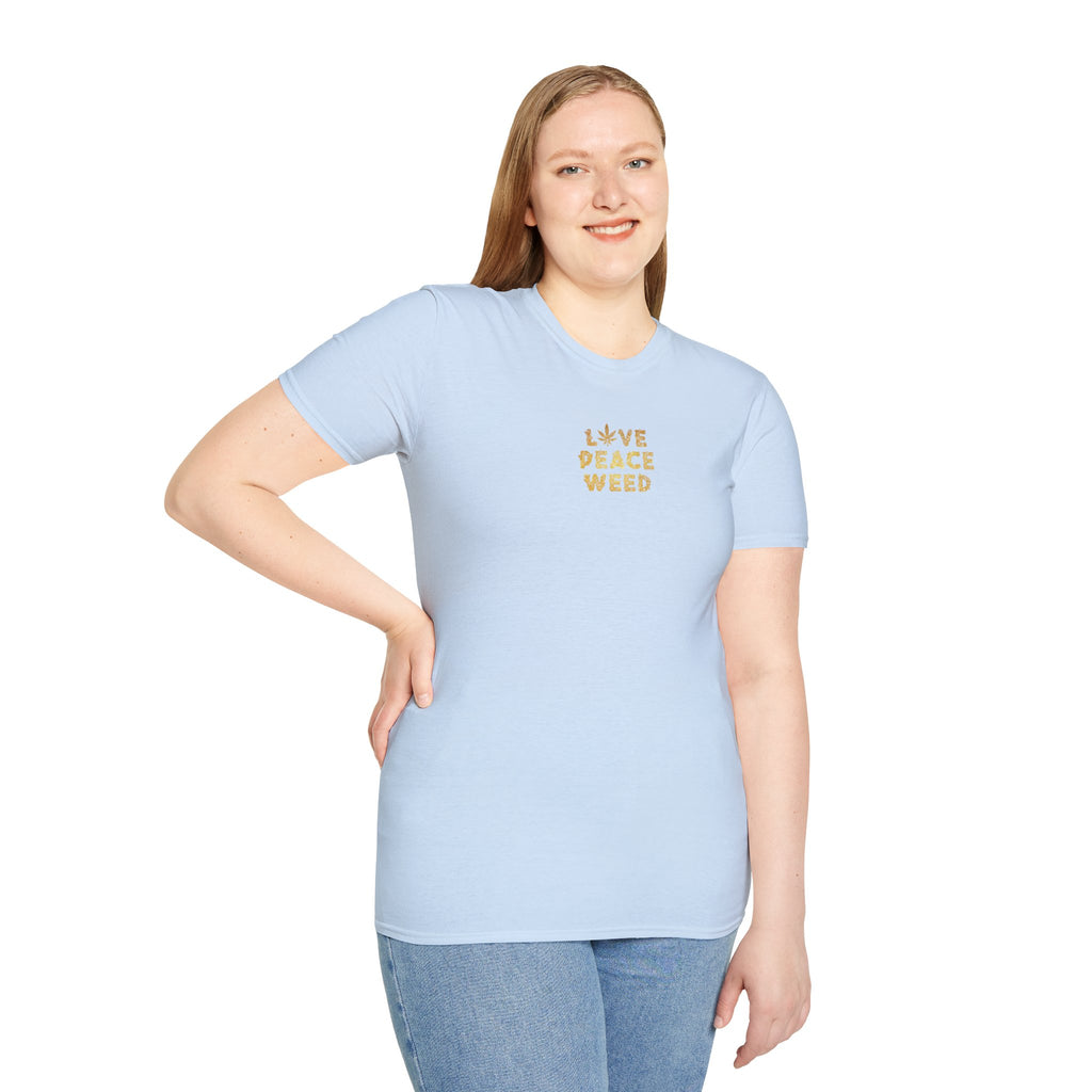 Love Peace W** Unisex Softstyle T-Shirt
