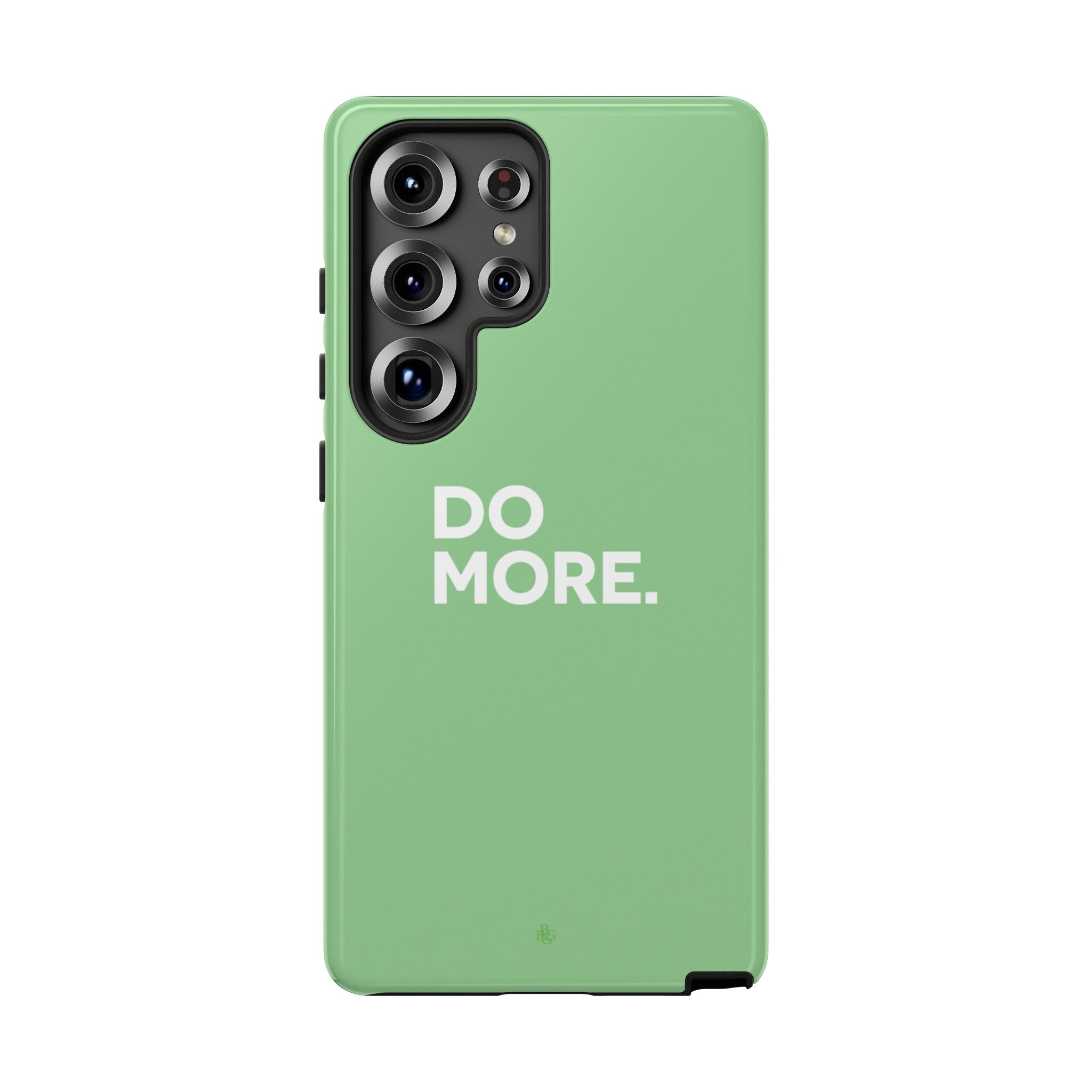 Do More Mint Green Tough Phone Case for iPhone, Galaxy,or Google Pixel