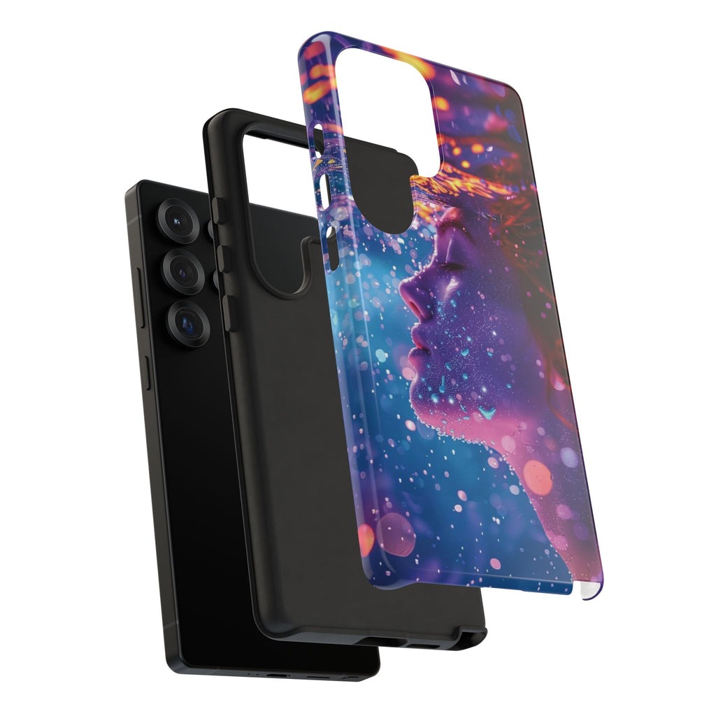 Meditating Underwater Tough Phone Case for iPhone, Galaxy, or Google Pixel