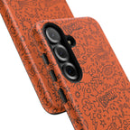 Wow Orange Tough Case for iPhone, Galaxy, or Google Pixel