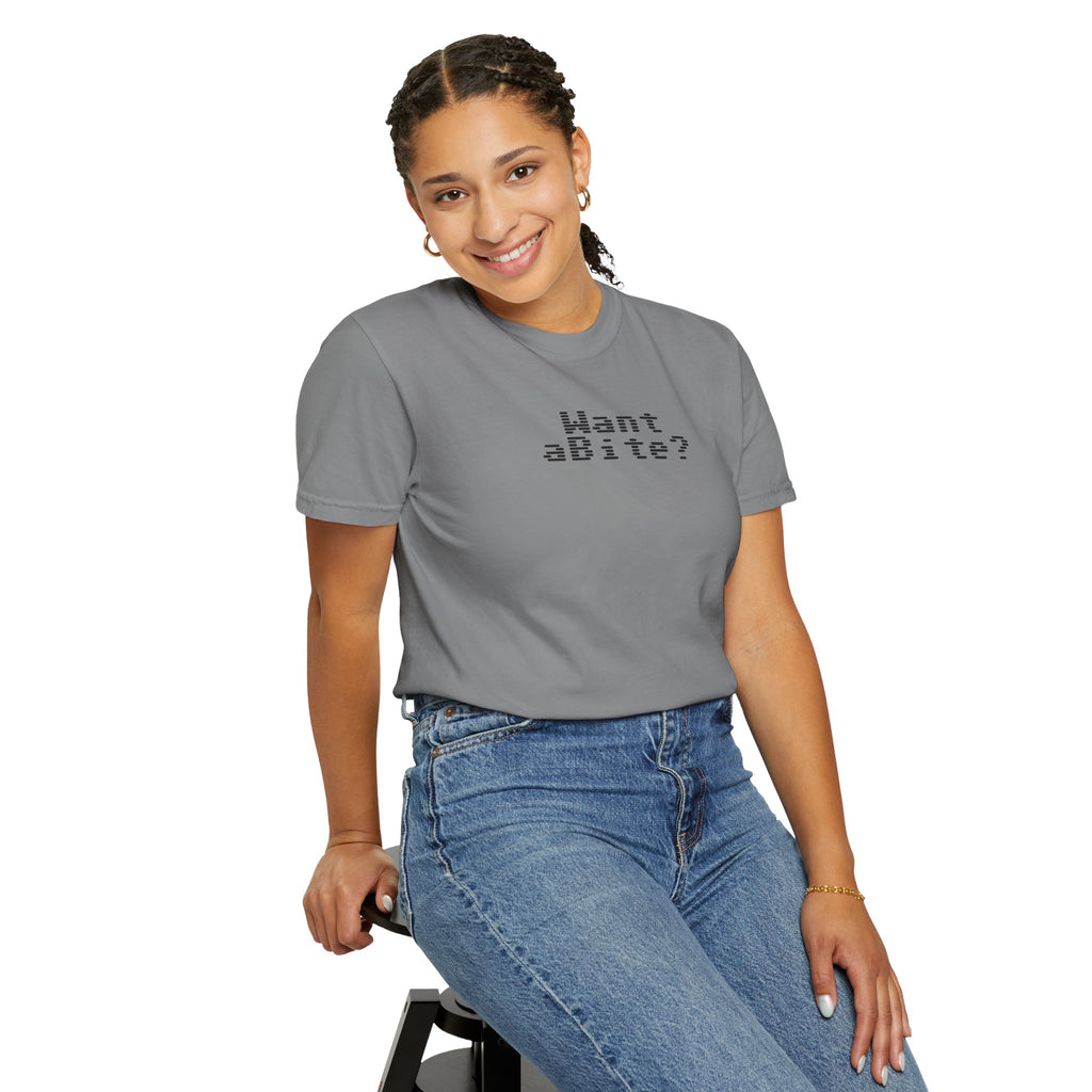 Want a Bite Unisex Garment-Dyed T-shirt