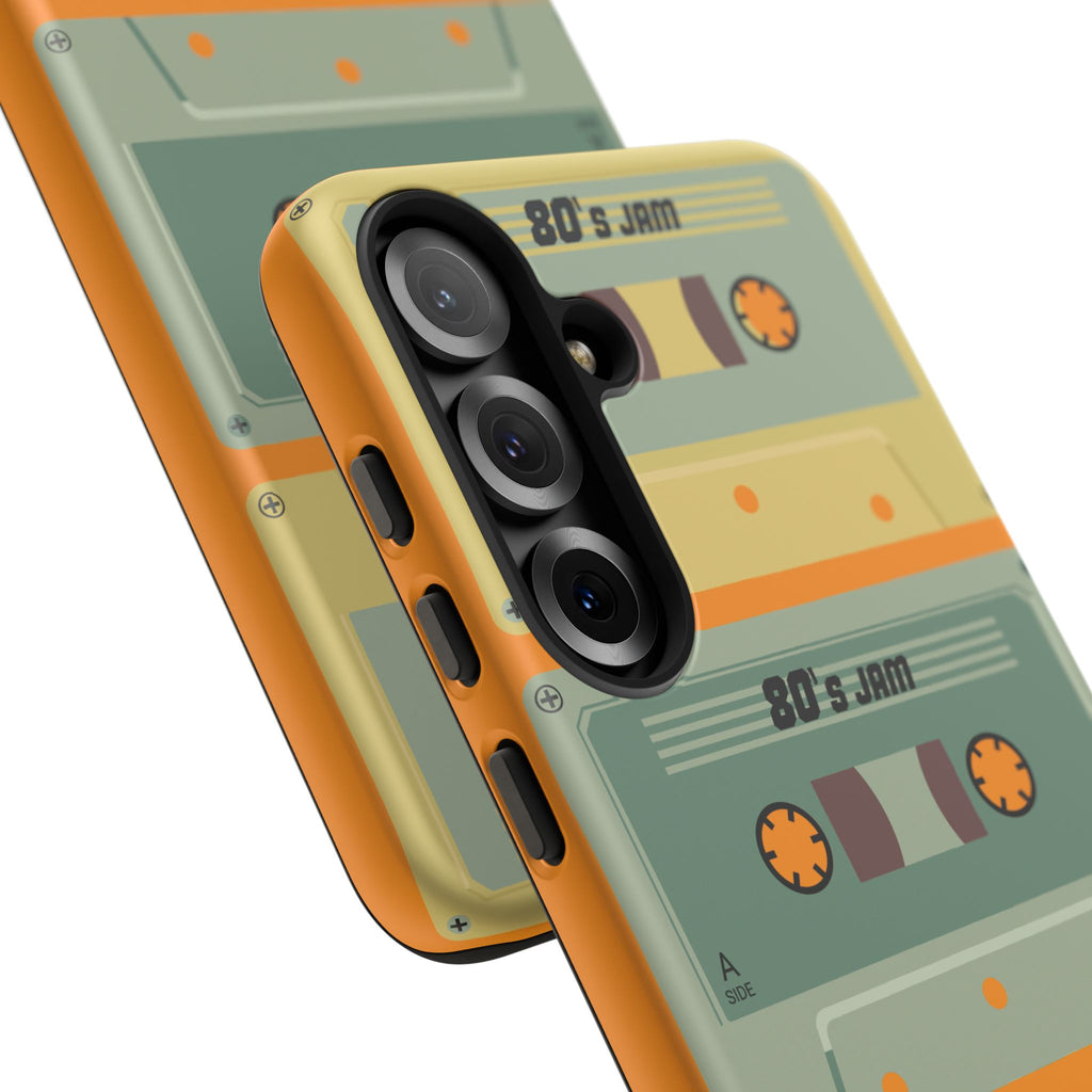 Retro 80's Jam RG Tough Phone Case for iPhone, Galaxy, or Google PIXEL