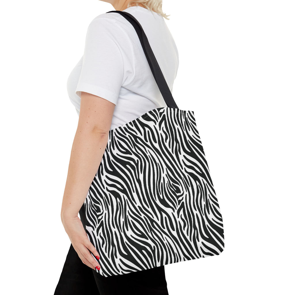 Zebra Print Tote Bags