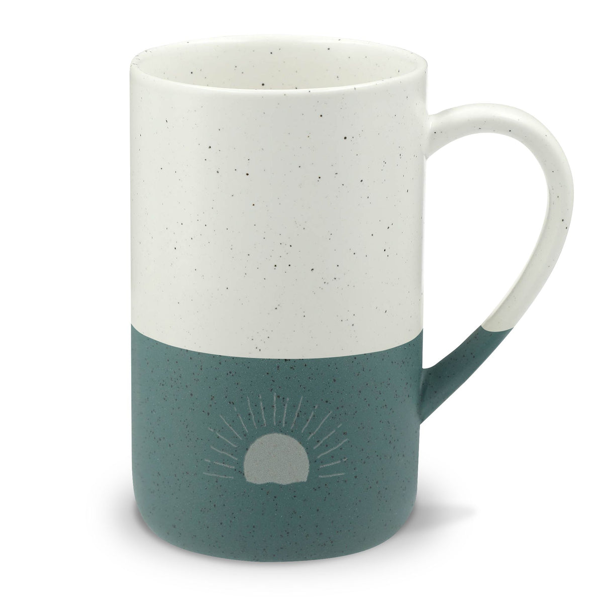 Sunrise Speckled Wayland Ceramic Mug, 13oz (Engraving)