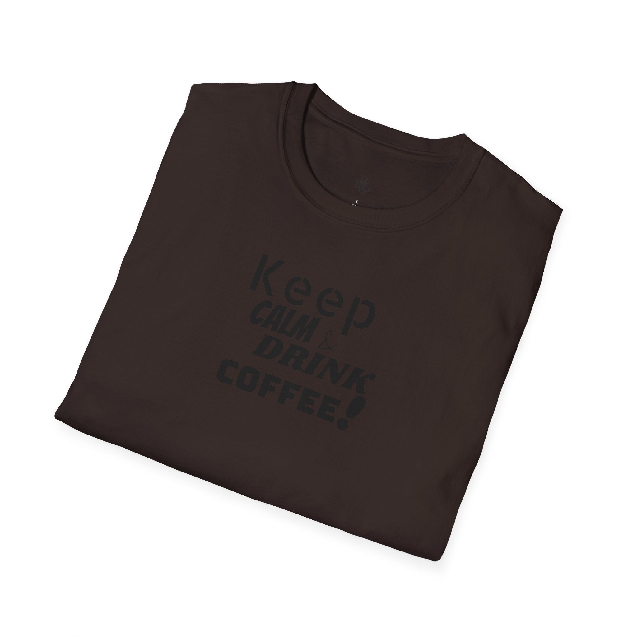 Keep Calm... Coffee Unisex Softstyle T-Shirt