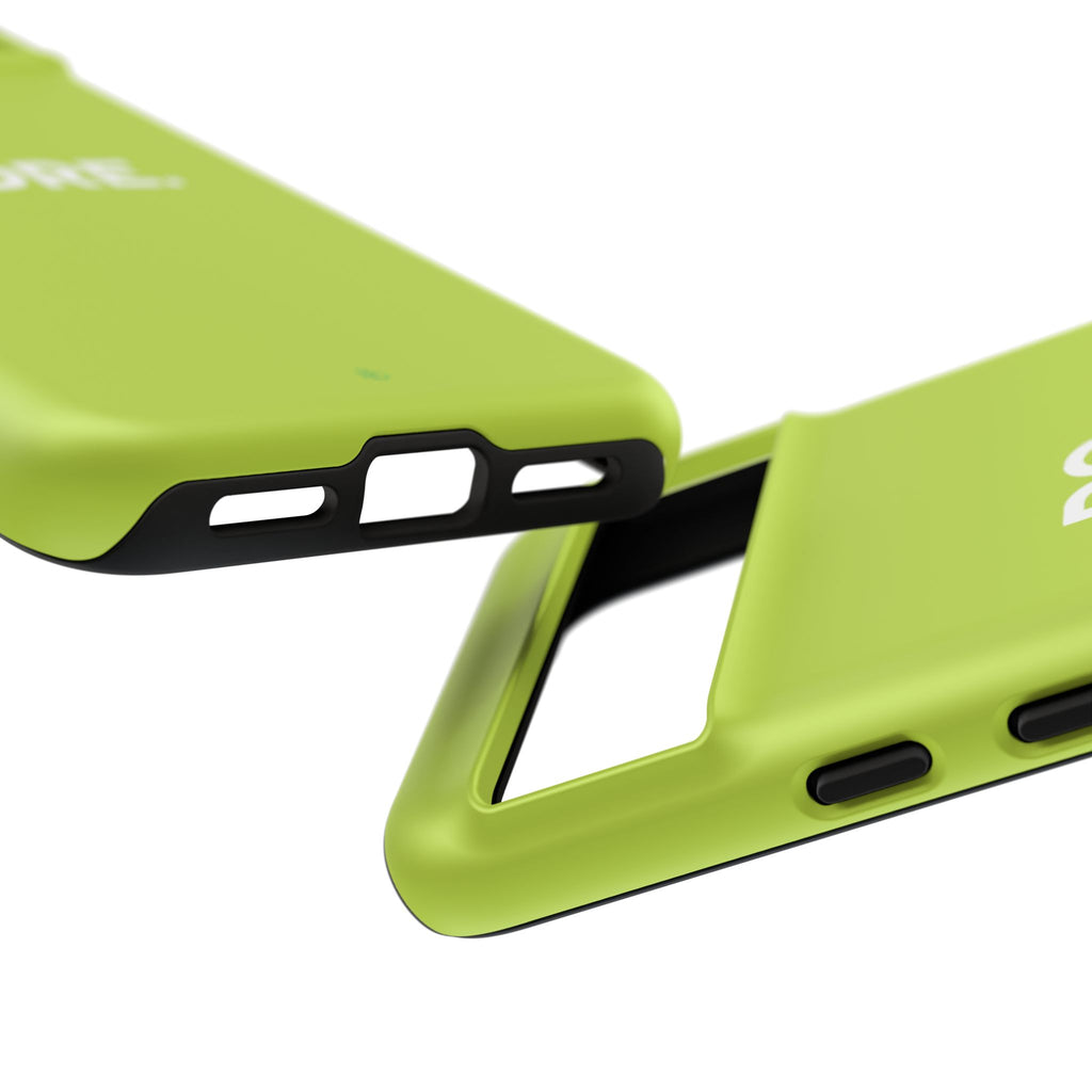Do More (Neon Yellow) Tough Phone Case for iPhone, Galaxy or Google Pixel