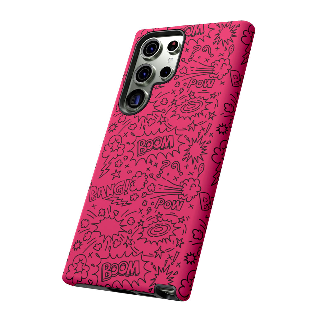 Boom Wow Tough Case for iPhone, Galaxy, or Google Pixel