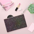 Colorful Leopard Print Clutch Bag